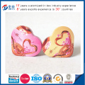 Metal Heart Shaped Candy Box with Foam